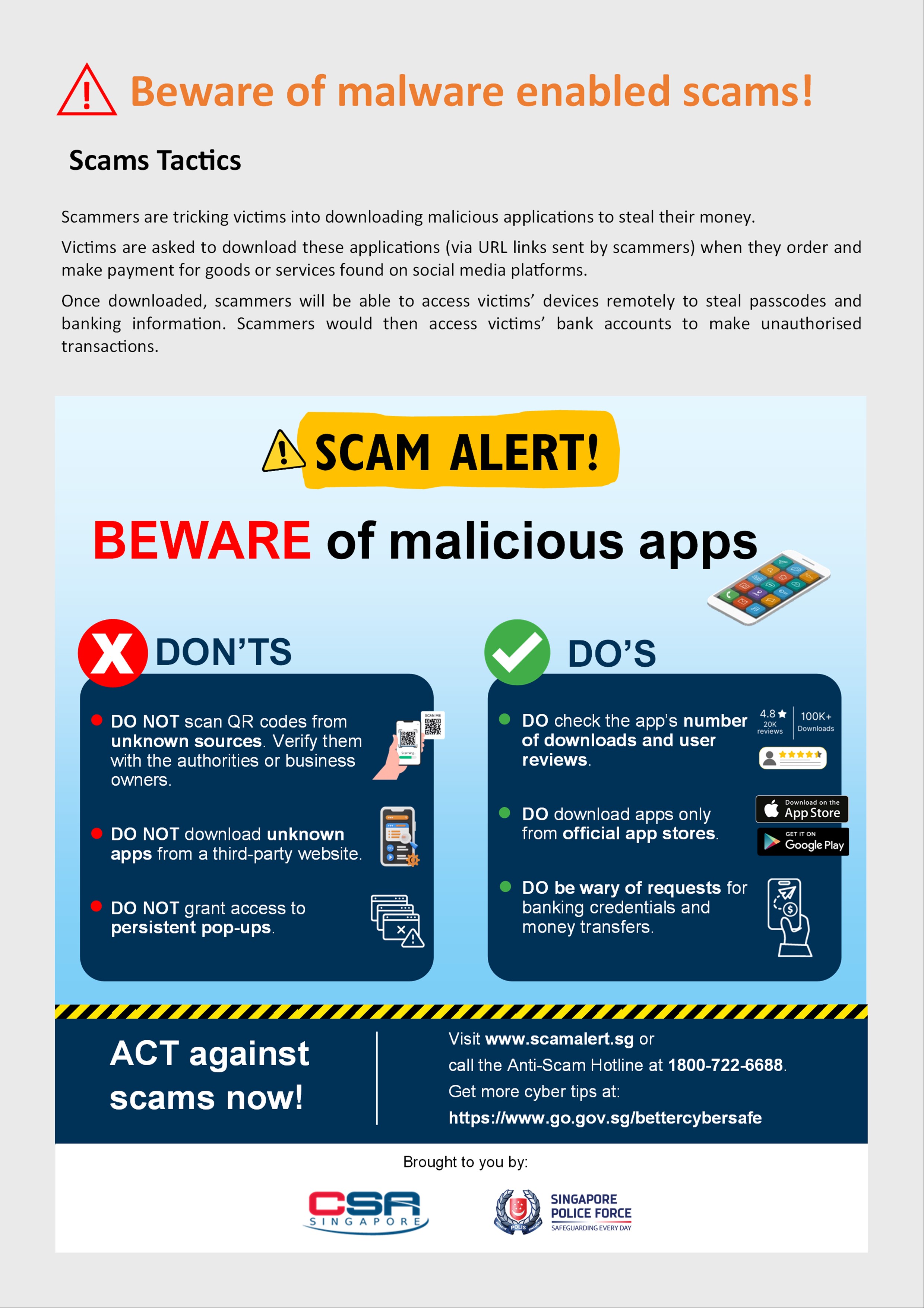 Weekly Bulletin Issue 15 - Scam Tactics